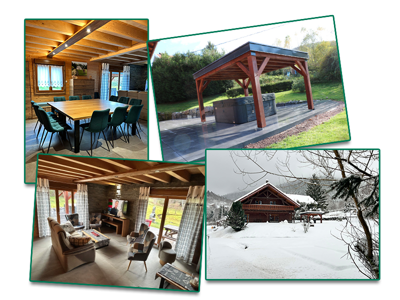 Un chalet bien aménagé et parfaitement équipé