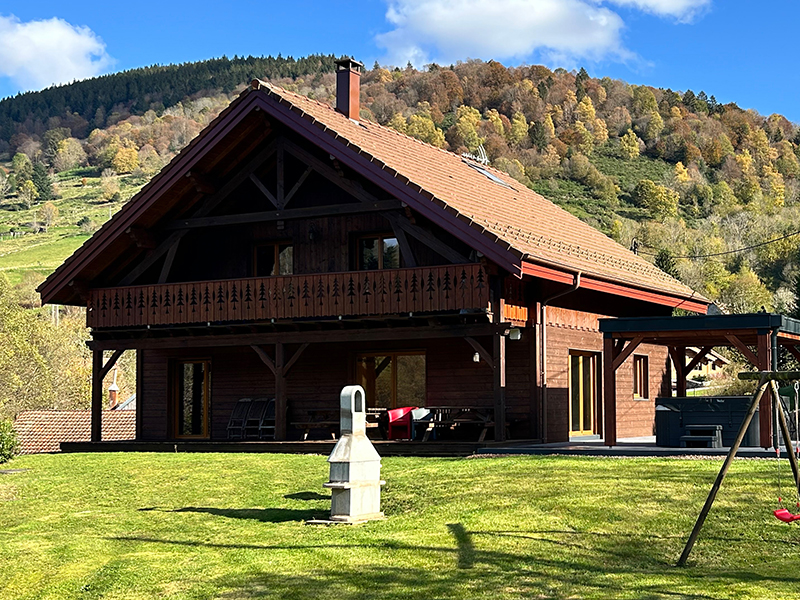 Chalet Heidi dans les Vosges jusqu'à 13 personnes dans 5 chambres